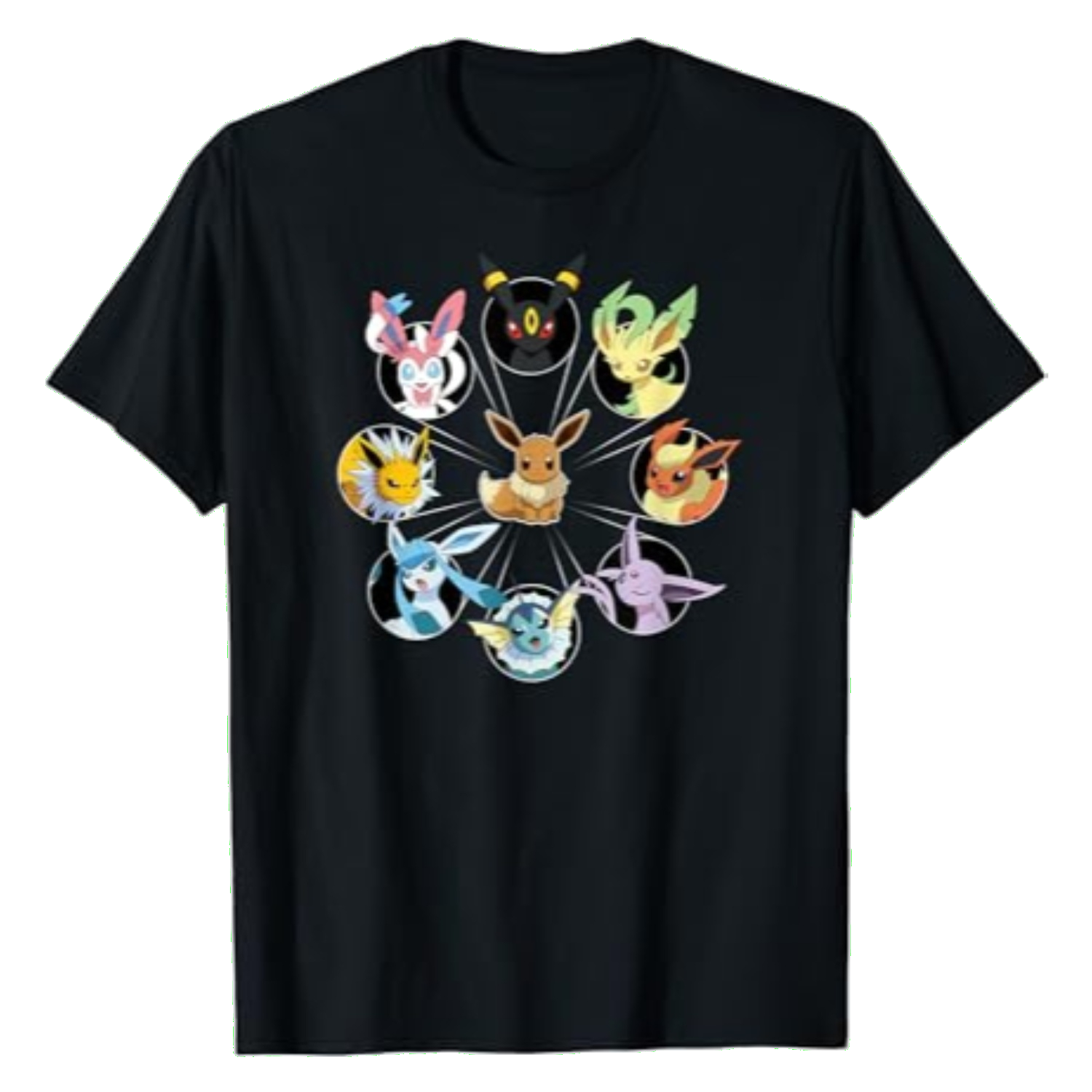 Pokemon Eevee Evolution T Shirt