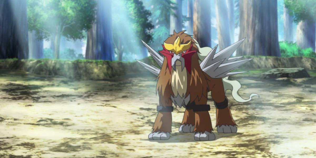 Entei Lab Version Legendariske Pokemon Entei ENTEI CONFIRMED, LEGENDARY ARENAS, + BATTLE