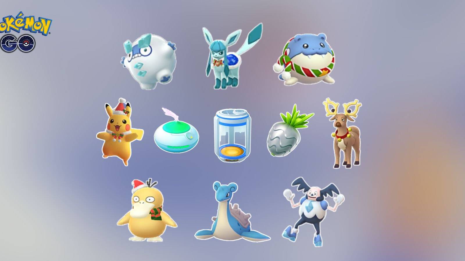 Pokemon GO Frosty Festivities Timed Research