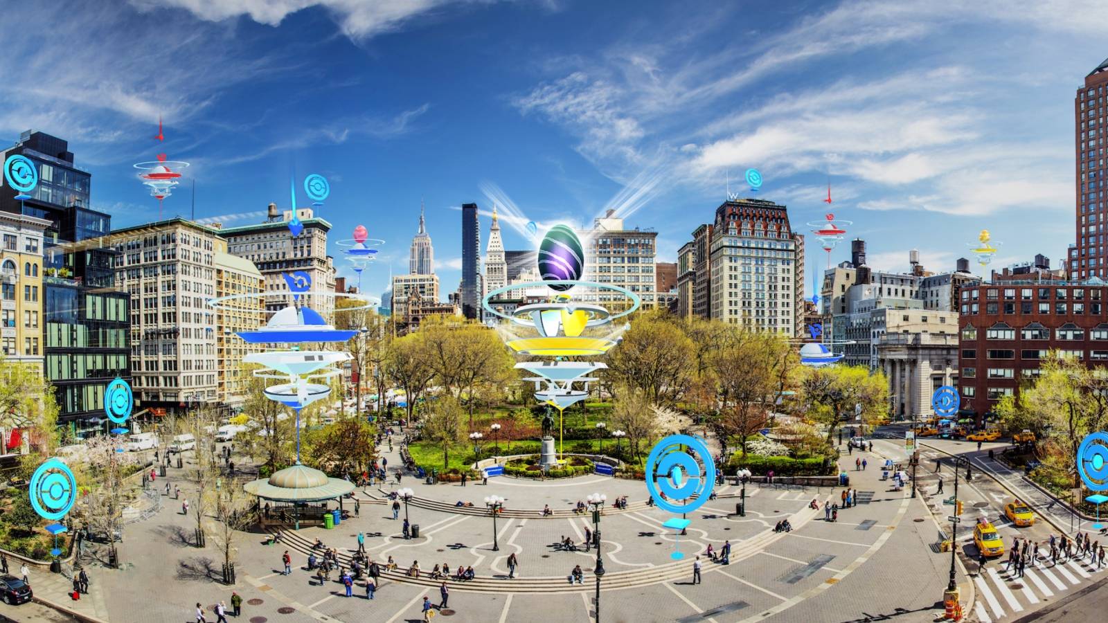 Pokemon Go Gyms and Pokestops