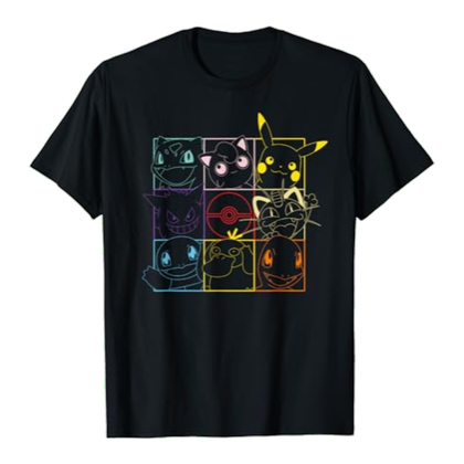 Pokemon Grid T Shirt