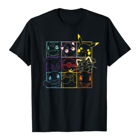 Pokemon Grid T Shirt