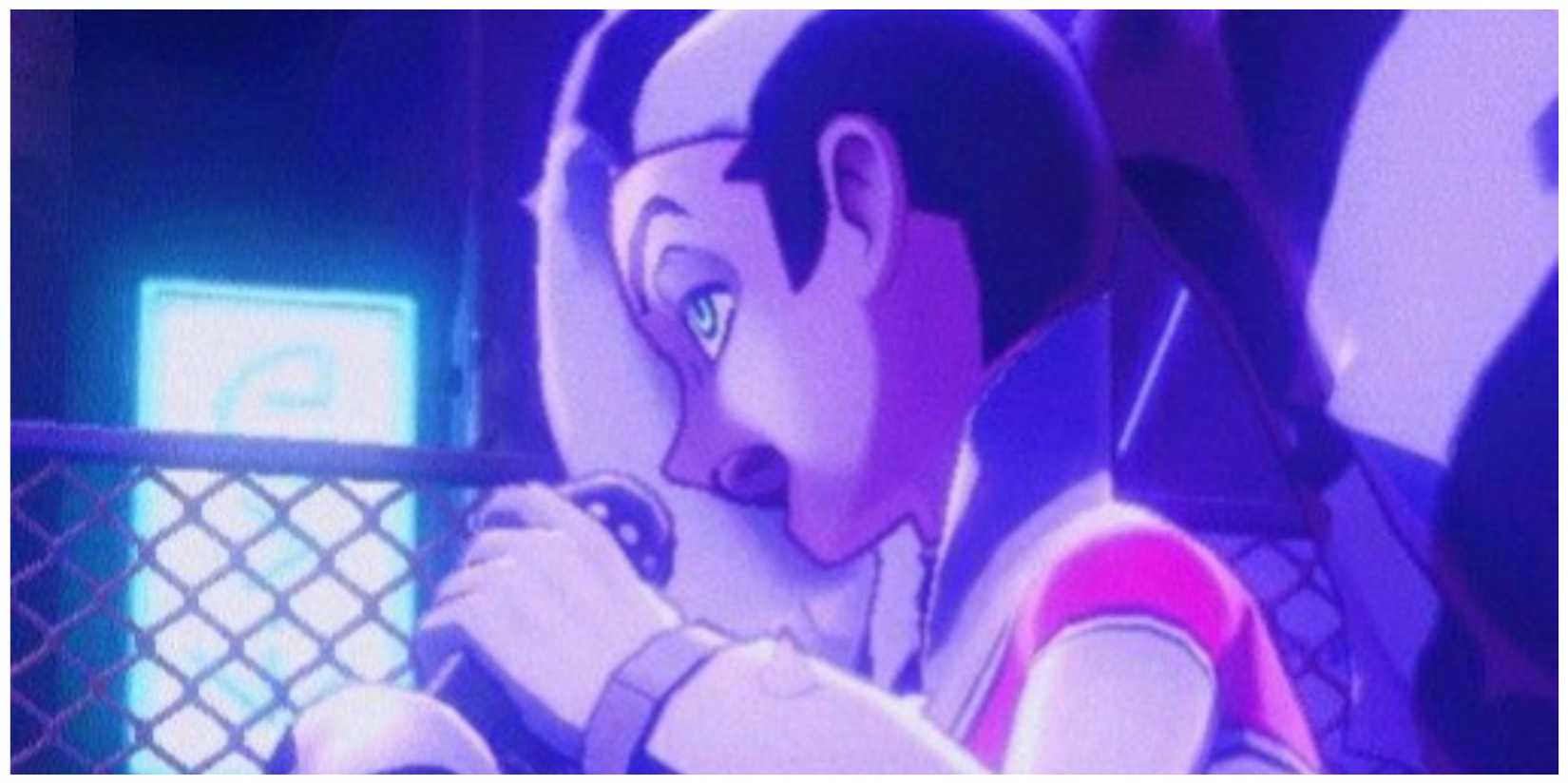  Piers holding microphone