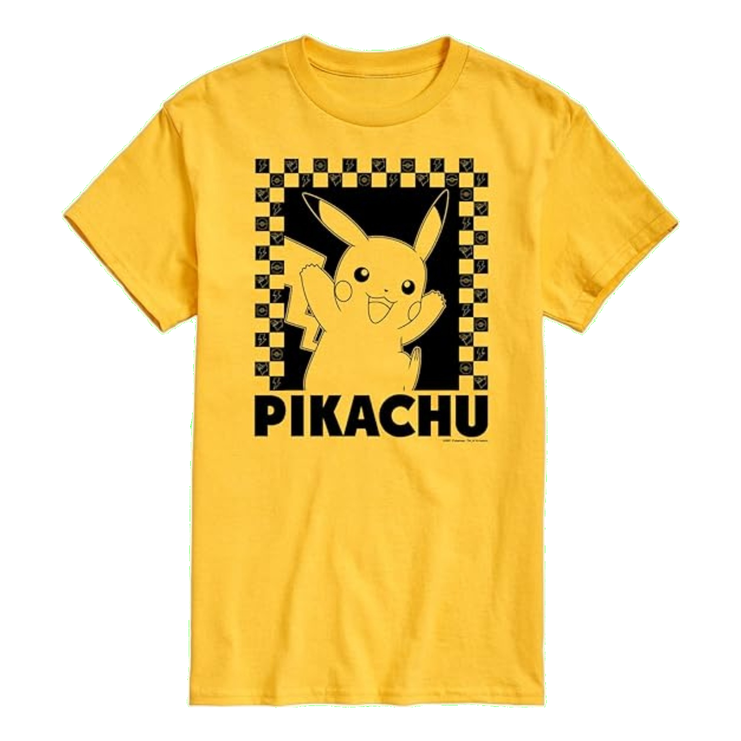 Pokemon Pikachu Yellow T Shirt