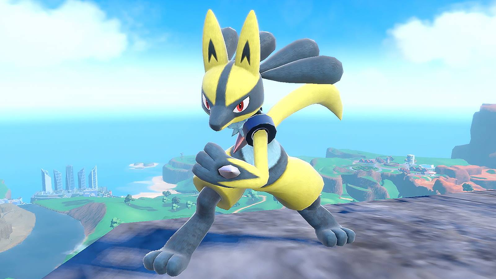 Pokemon Scarlet and Violet The Hidden Treasure of Area Zero Indigo Disk Shiny Lucario