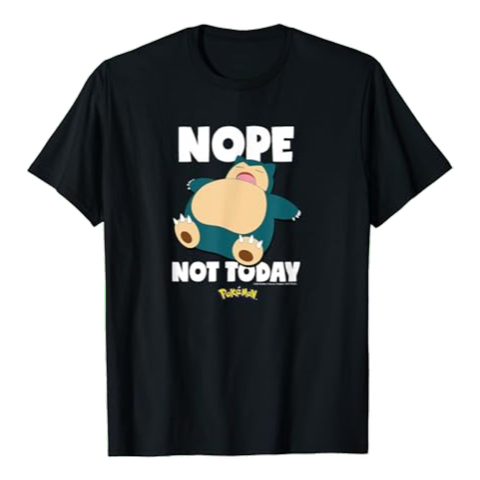 Pokemon Snorlax Nope T Shirt