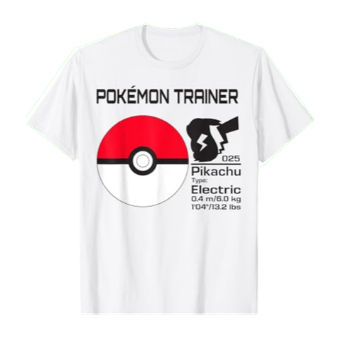 Pokemon Trainer T Shirt