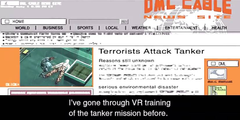 Popular MGS Fan Theories- VR Simulation