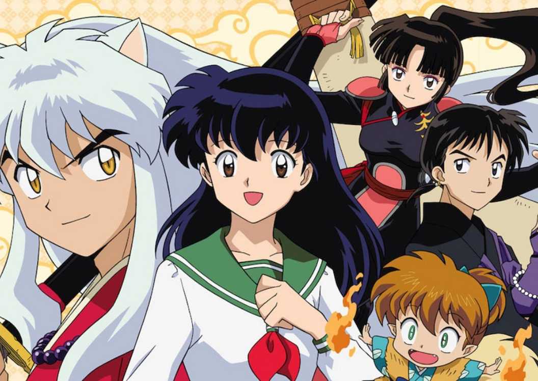 Promo art featuring characters in Inuyasha