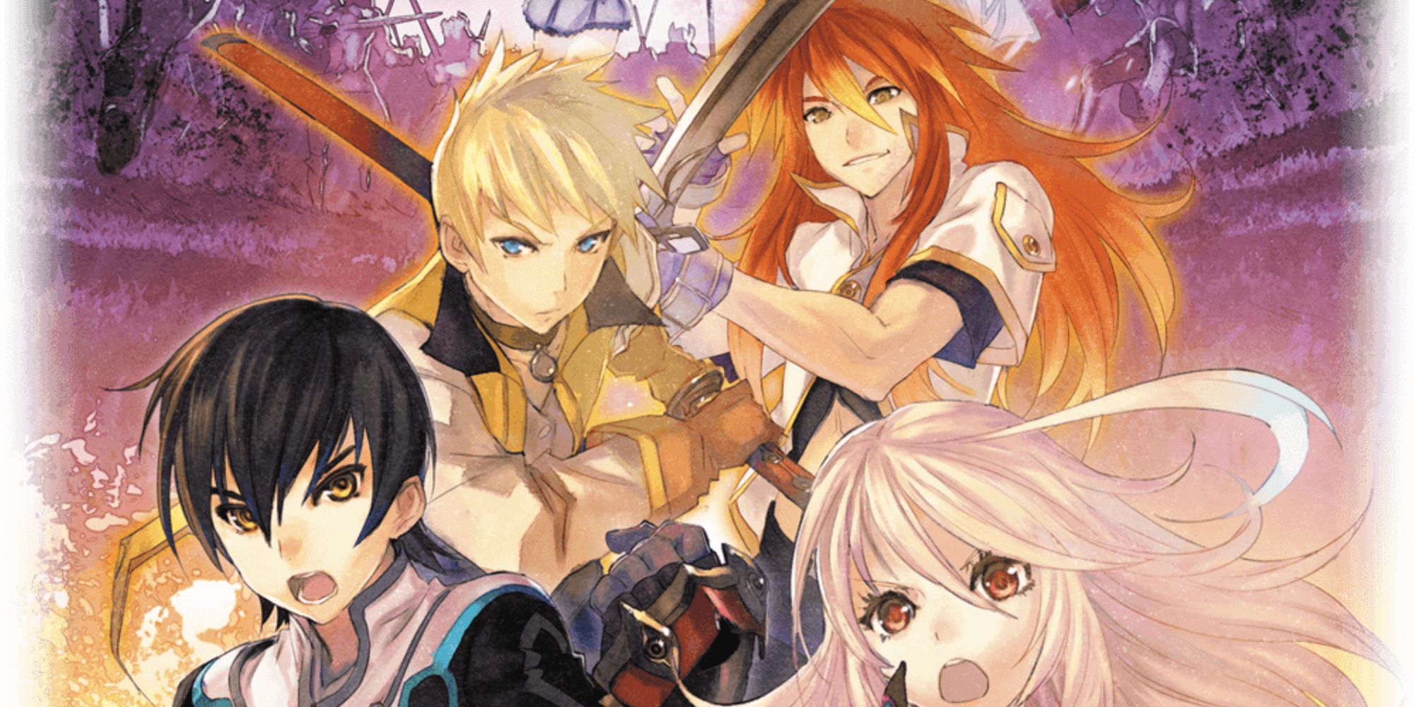 Promo art featuring characters in Tales Of The Heroes Twin Brave
