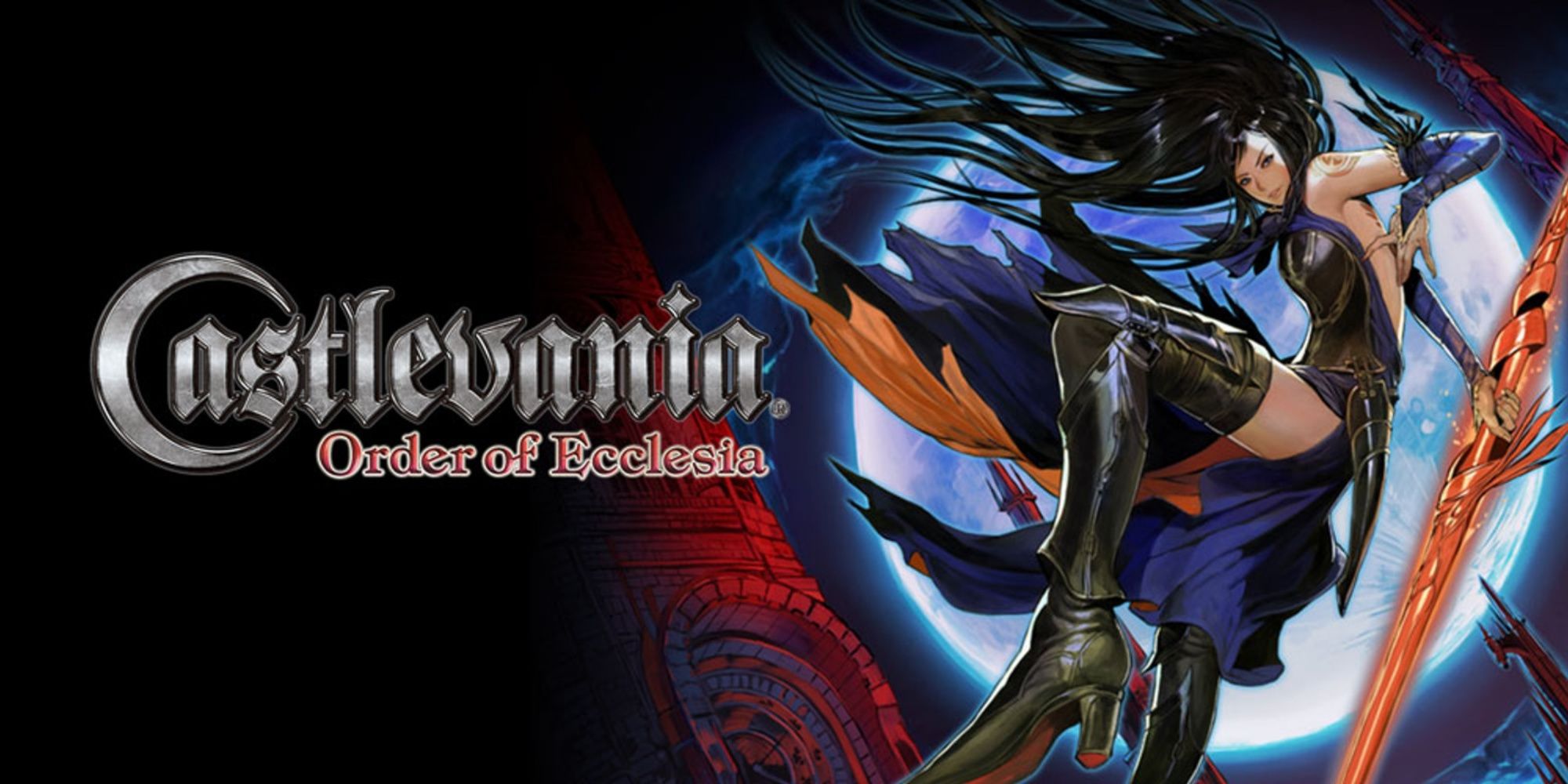 Promo art featuring Shanoa in Castlevania Order of Ecclesia