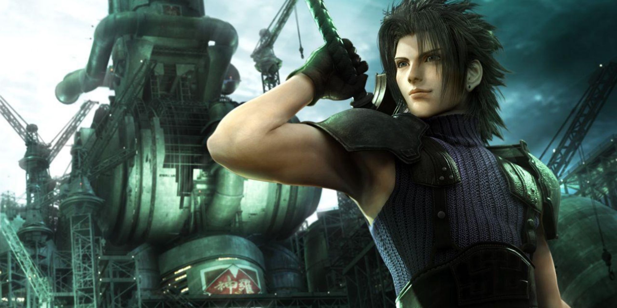 Promo art featuring Zack in Crisis Core Final Fantasy 7-1