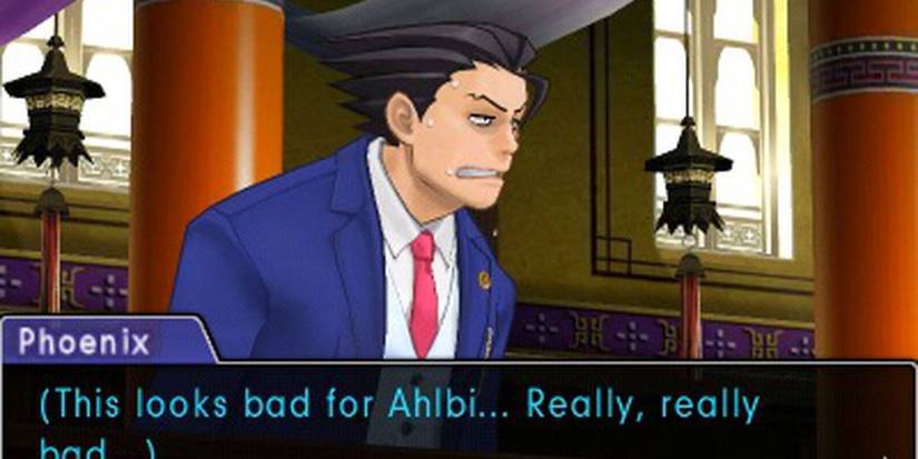 Gameplay screenshot from PWAA spirits of justice 