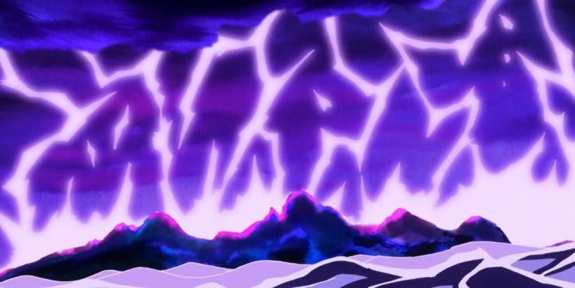 one piece thunder rain