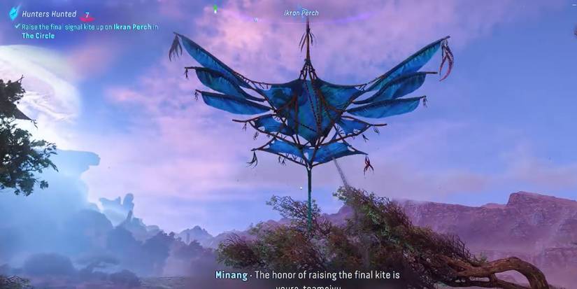raise the signal kite hunters hunted quest avatar frontiers of pandora
