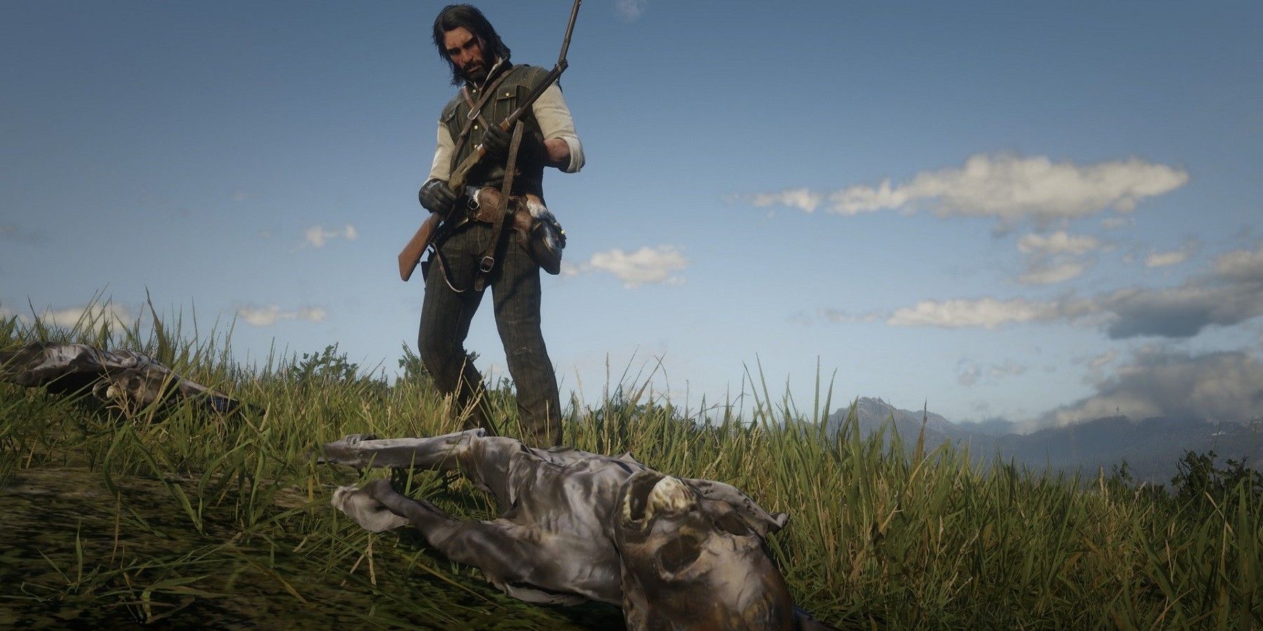 Bizarre Red Dead Redemption 2 Clip Shows Player Reanimating a Corpse