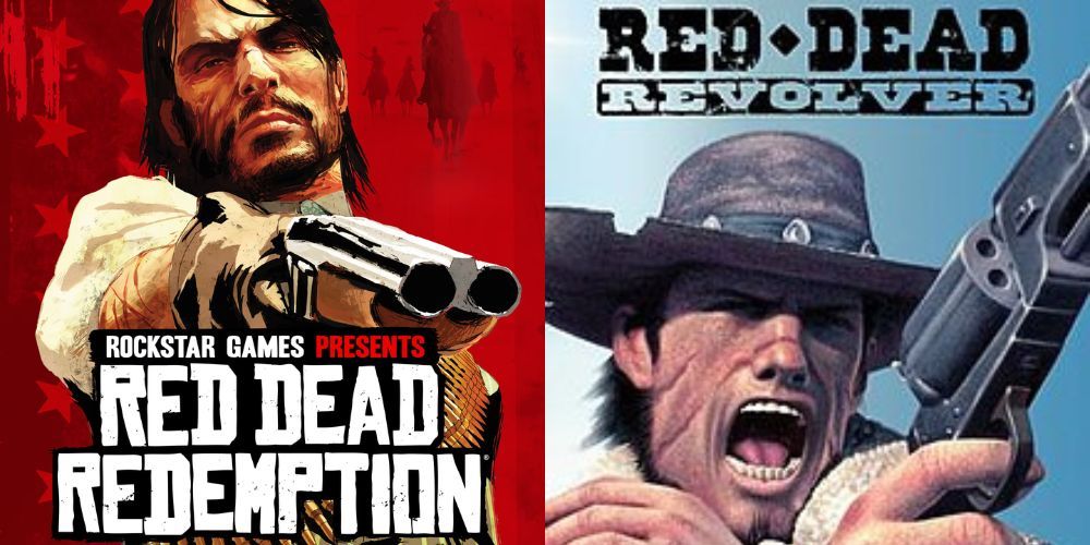 Red Dead Redemption vs Red Dead Revolver for the PS2.