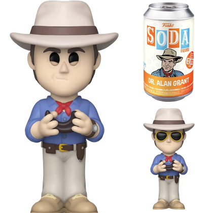 Jurassic Park Dr. Alan Grant Funko Soda Vinyl Figure