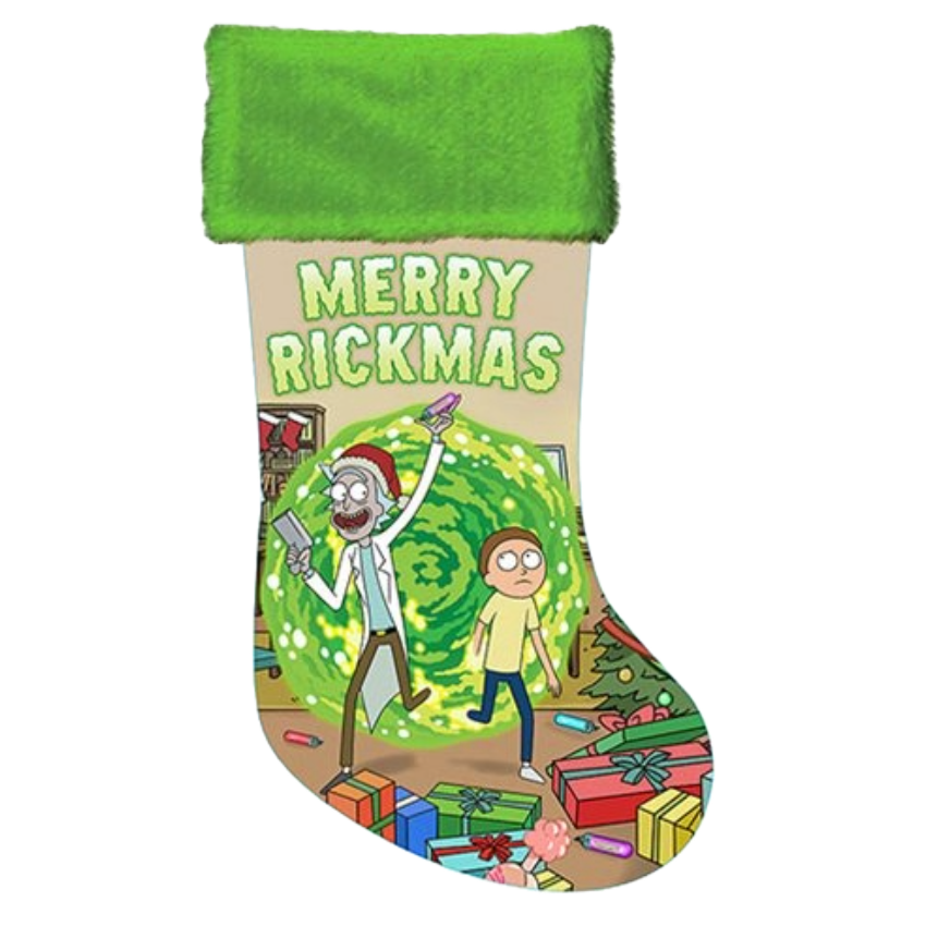 Rick and Morty Portal Printed Stocking