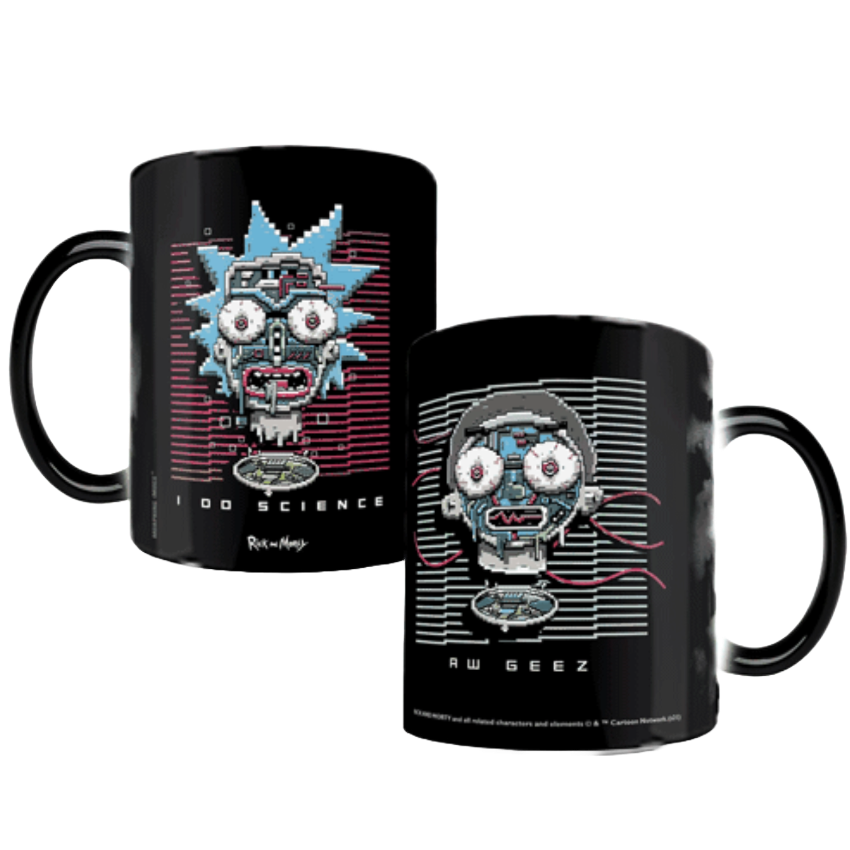Rick and Morty I Do Science Heat-Sensitive Morphing Mug