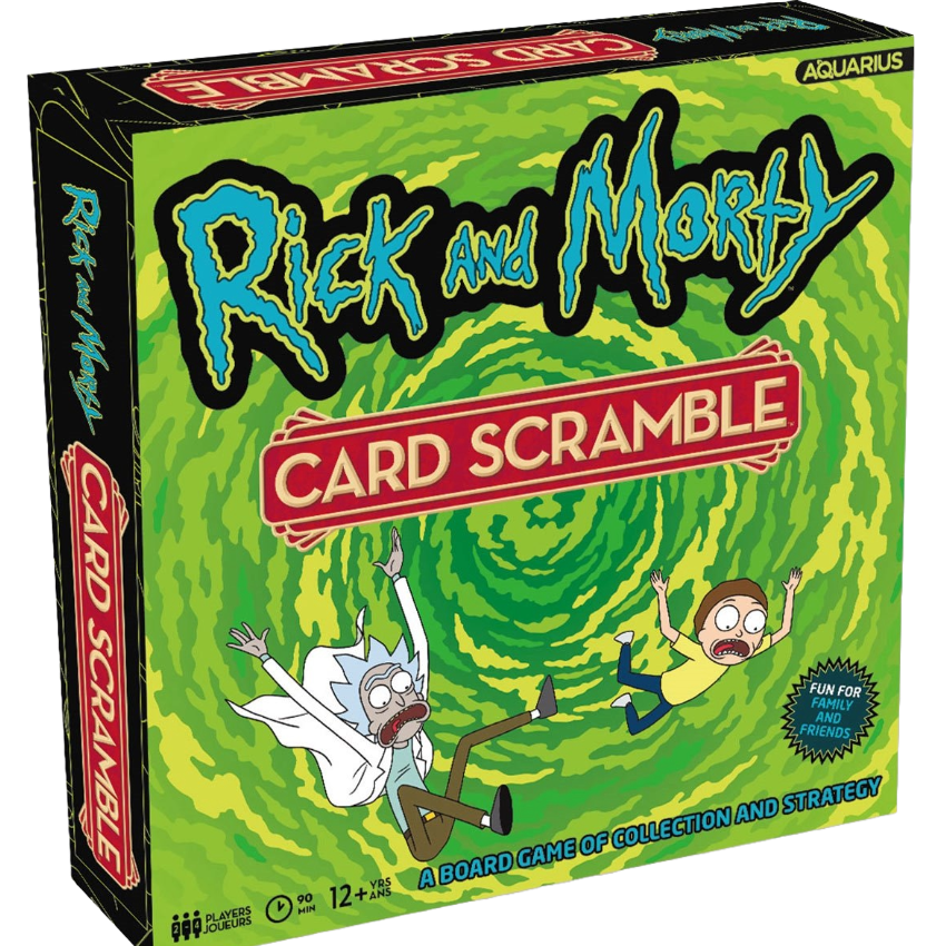 Rick and Morty Card Scramble Game