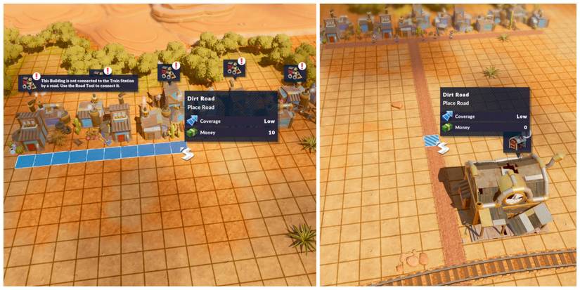 building residentials home connected to rail road