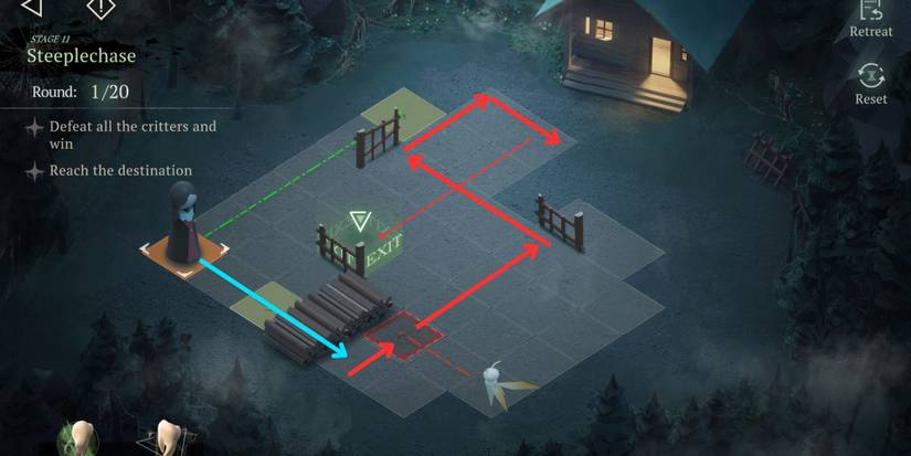 Reverse: 1999 - Stage 11 (Steeplechase)