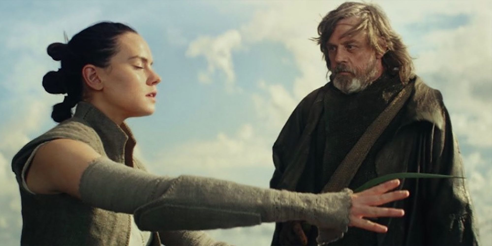 Rey And Luke Skywalker