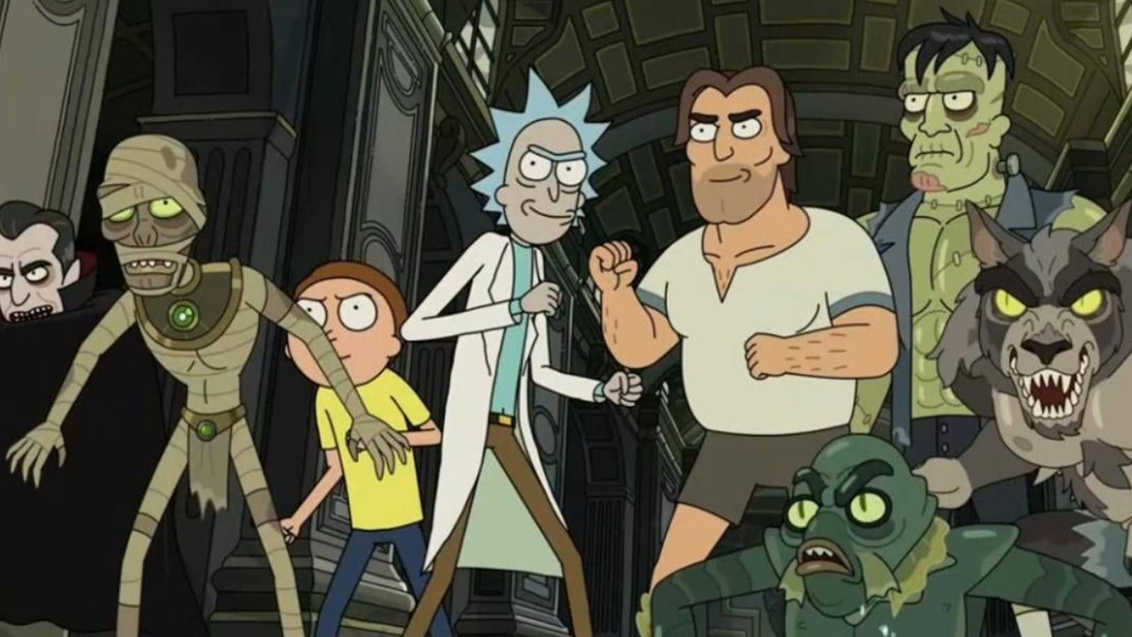 Rick and Morty team up with monsters at the Vatican