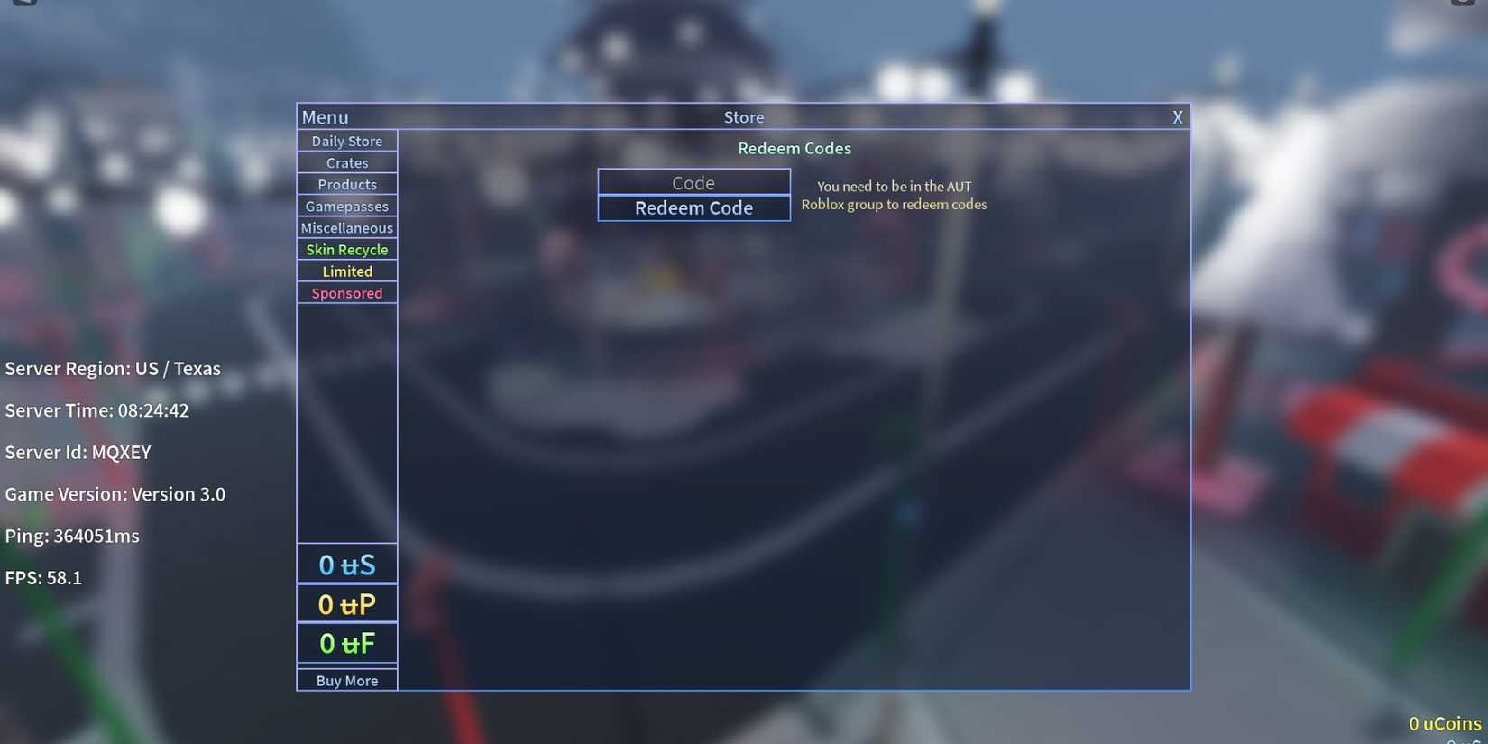 Roblox: A Universal Time Codes