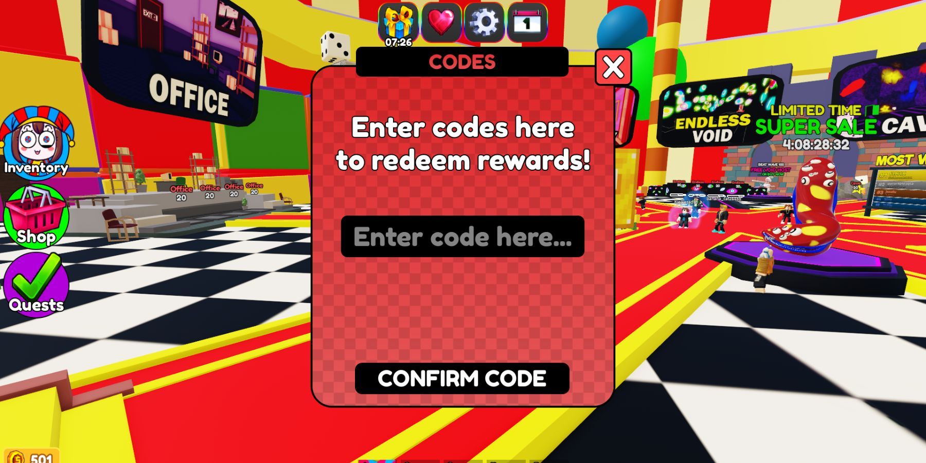 Roblox: Circus Tower Defense Codes