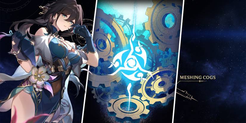 ruan mei meshing cogs light cone in honkai star rail