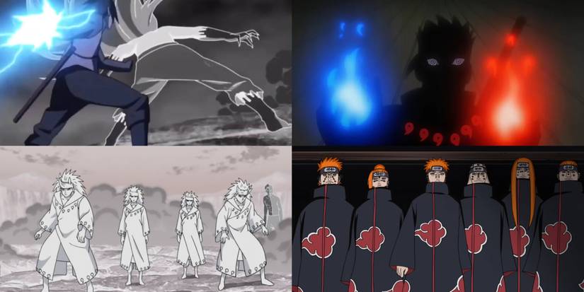 Sasuke Pain Hagoromo Madara Rinnegan Abilities