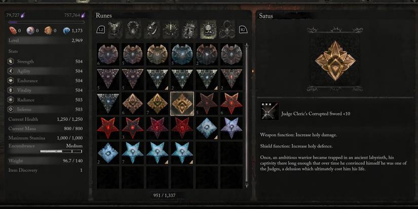 Satus in Lords of the Fallen