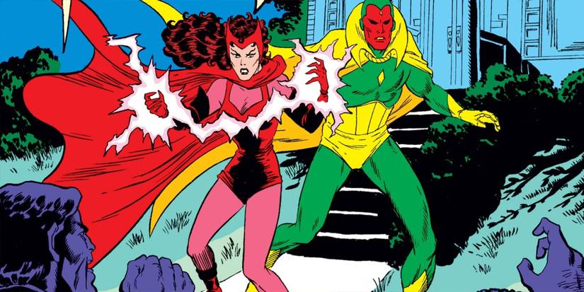 Scarlet Witch & Vision Marvel Comics