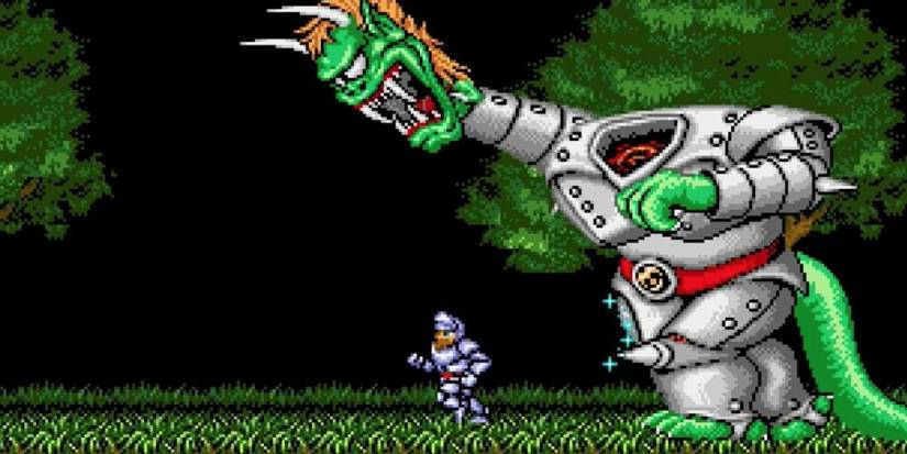 Large Ghouls towering over Arthur