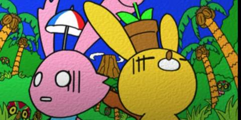 Cookie and Cream looking worried 