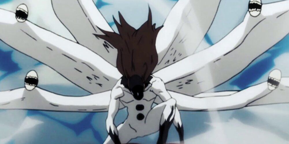 Aizen in his butterfly form 