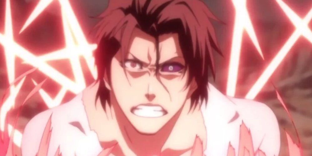 Aizen after being defeated