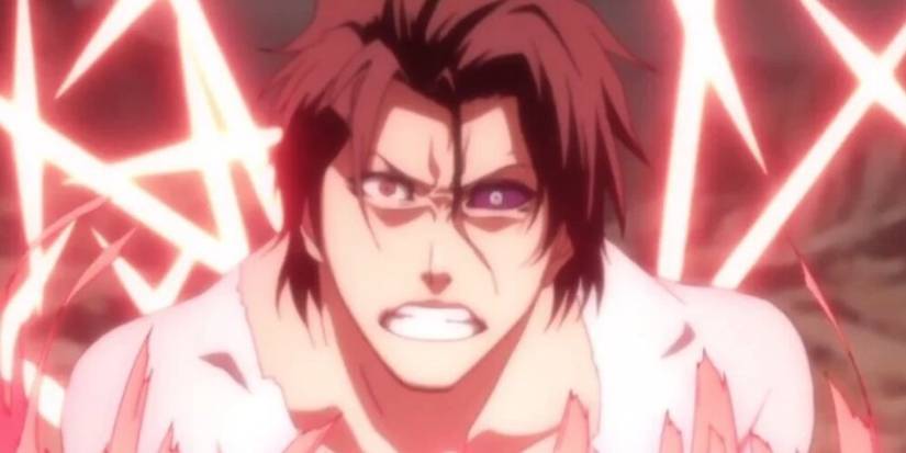 Aizen after being defeated