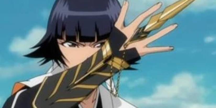 Soi Fon unleashing her Shikai