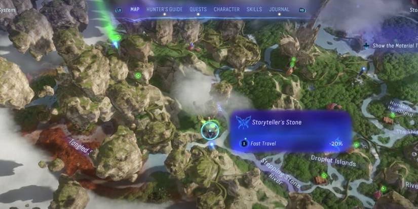 Overworld in Avatar Frontiers Of Pandora