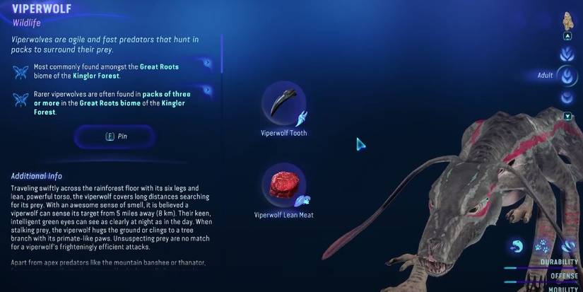 Viper Wolves Best Tips For Hunting In Avatar: Frontiers Of Pandora