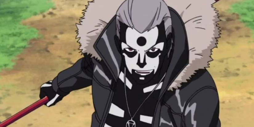 Hidan in his curse form 