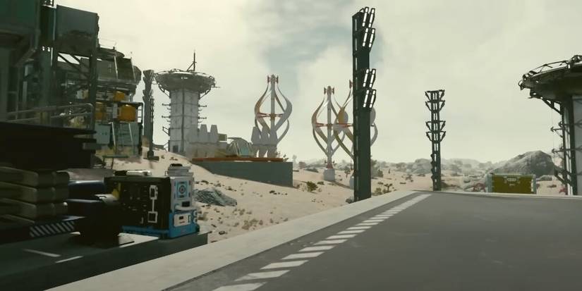 Large outpost in Starfield
