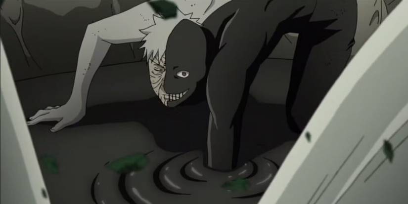 Black Zest stepping out of black goo 