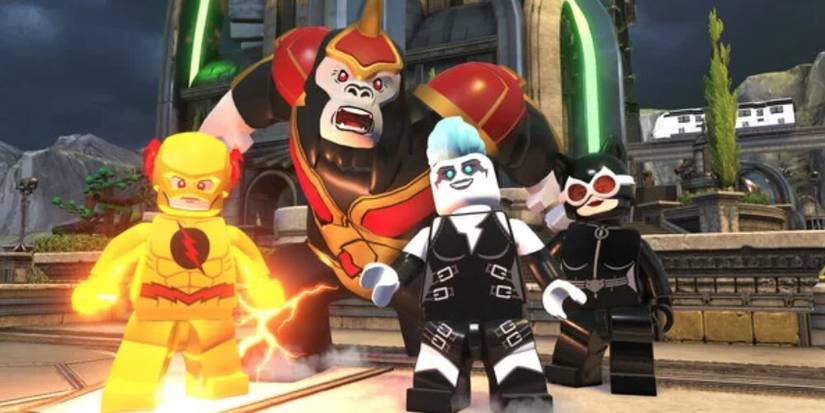 Gorilla Zod, Reverse Flash, Catwoman, and Killer Queen