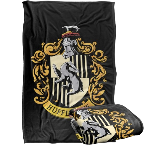  Harry Potter Slytherin House Crest Fleece Blanket 36