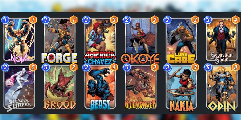 best cards for sebastian shaw deck in marvel snap.