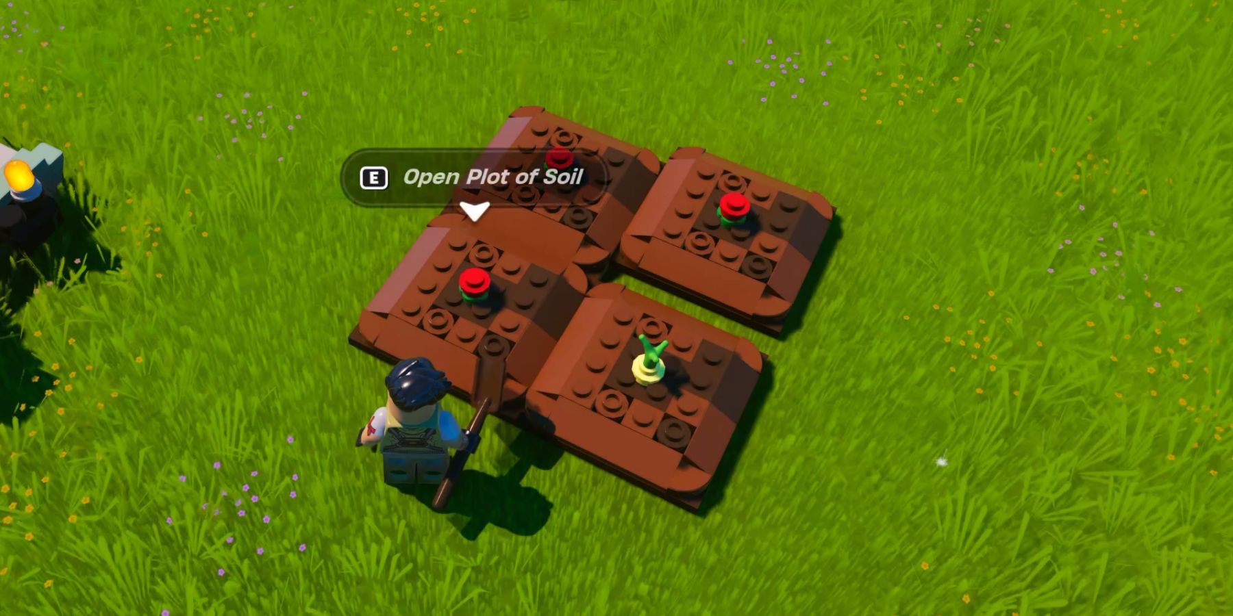 How to Plant Seeds in LEGO Fortnite